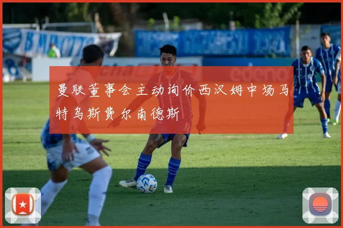 曼联董事会主动询价西汉姆中场马特乌斯费尔南德斯